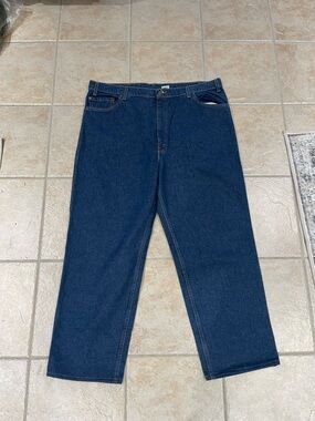 Vintage Levis Orange Tab 540 Jeans 42x32 1998 90s Medium Blue Relaxed Fit Mom